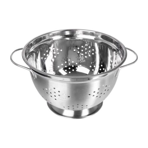 Large stainless steel colander, 4.75 liters