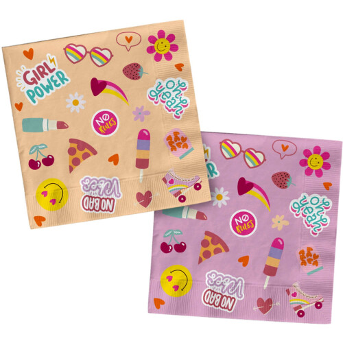 Boho Girlz Napkins (Pack of 20)
