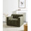 Beliani Armchair AGERUP Boucle Dark Green 2