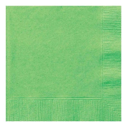 Lime Green Napkins (Pack of 20)