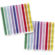 Stripetastic Napkins 33 33 cm (Pack of 20)