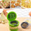 Garlic press, compact vegetable slicer 1