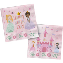 Pretty Princess Napkins (Pack of 20)