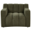 Beliani Armchair AGERUP Boucle Dark Green 5