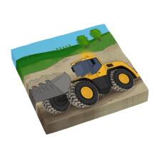 Construction Party 16 Napkins 33 x 33 cm