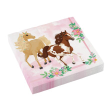 Beautiful Horses 20 Napkins 33 x 33 cm