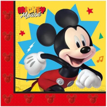 Mickey Mouse Jump Into Fun Napkins (Pack of 20)