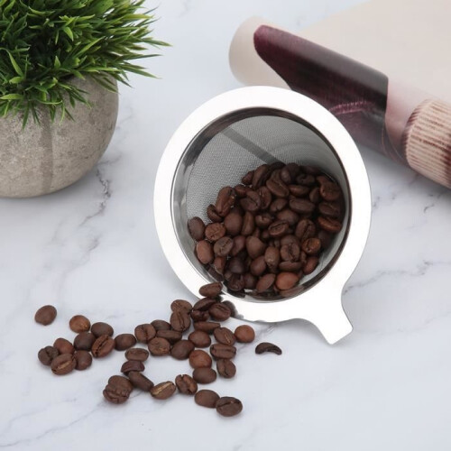 Coffee filter - Coffee accessories - Stainless steel - Eco-friendly - Durable - Drip