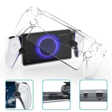 Case for Sony Playstation Portal, Transparent Game Console Case, Scratch-Resistant Protective Cover for Playstation Portal