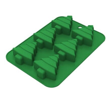 Silicone mold - Unspecified - Christmas tree - 24.7x17x2.8cm - Freezer and dishwasher safe