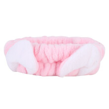 Women's soft fabric cat ear headbands, perfect for washing your face, applying makeup, or relaxing.