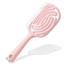 Professional Hairbrush - Curved - Ventilated - Detangling - For Wet and Dry Hair