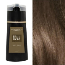 Hair Shampoo,Hair Barber,Hair Shampoo,Hair Color,Hair Instant Dye Shampoo,for Men&Women (Light Brown)