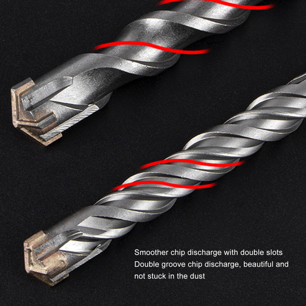 450mm Carbide Tip Drill Bit Round Shank