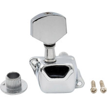 6 inline Semi Sealed Electric Guitar Machine Heads 6R Tuning Pegs Keys Tuners Set for Fend
