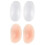 2 Pairs Silicone Shoulder Pads Invisible Shoulder Padding Shoulder Enhancer 1