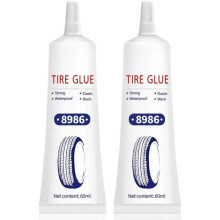 Car Tire Glue - High Quality - 2 Piece Repair Kit - Water Resistant - Easy to Use - Durable