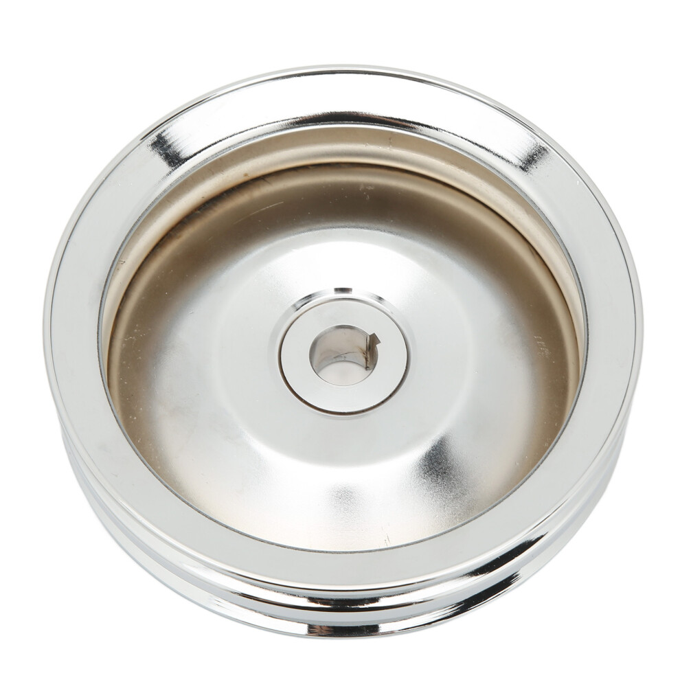 Power Steering Pulley 5/8In Keyway Chrome 7444352879120