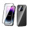 Doppelseitige magnetische Handyhülle für das iPhone Black  iPhone 15 Pro 1