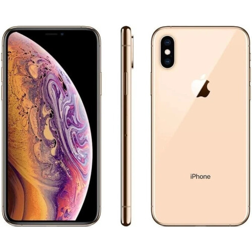Apple New iPhone XS Max Gold 64GB Single Sim Phone