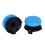 2pcs Thumbstick Soft Silicone Cover Grip Stick Joystick Controller Gamepad Key Cap for PS5 (Blue) 1