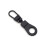 Detachable zip puller, zipper pull tab for down jacket, bag, shoes 10-pack Black 1