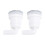 2Pcs PVC Hot Tub Spray Nozzle 35mm 1