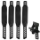 Universal Pedal Straps - Rubber - 2 Pairs - Adjustable - Comfortable 1
