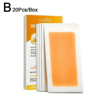 10pcs 2-sided Waxing Paper Body Hair Removal Gentle and Soothing