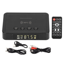 Garosa Bluetooth 5.0 Transmitter/Receiver 3-in-1 Bluetooth Adapter for PC, TV, Tablet