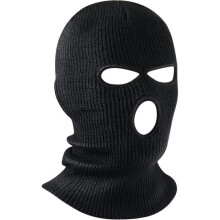 Balaclava - Unspecified - Black Knitted - Ski Protection - Motorcycle Protection - Winter