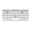 Portable Folding Wireless Bluetooth Keyboard for Mobile Phone 1