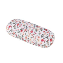 Fdit Sunglasses Case Floral Sunglasses Portable Glasses Case Protective Bags Hard Box Holder