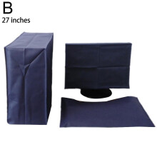 Computer Cover Desktop Dust Cover LCD Monitor Host Keyboard Cover 3pcs/Set