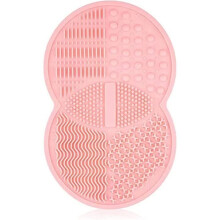 Zoe Ayla Silicone Cleaning Pad Makeup Brush Cleaning Tool, Pink