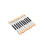 10-Piece Eyeshadow Applicators, Double-Sided Eyeshadow Brush, Double-Ended Foam Sponge Makeup Tool 1