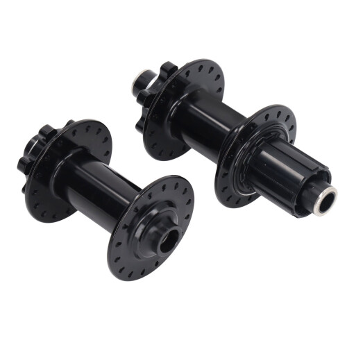 Lightweight 32H Aluminium Hubs Black