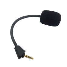 SPEAKER - MICROPHONE Headset Microphone Detachable Smooth Communication Useful Noise Reduction style-Black1