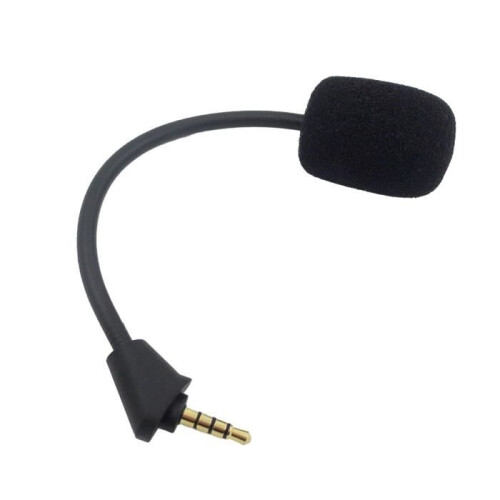 SPEAKER - MICROPHONE Headset Microphone Detachable Smooth Communication Useful Noise Reduction style-Black1