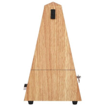 Vvikizy Guitar Accessory Mechanical Metronome - for Drum, Piano, Electronic Guitar Metronome, Light Wood Grain