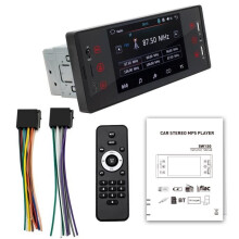 Bluetooth car radio - BLACK - 5" IPS - Double USB - 60W x 4 - Double DIN