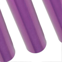 Purple 3pcs Competition Relay Baton - Bright Color, Hollow Carved Aluminum Alloy for Training Track Competition