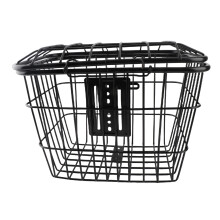 Heavy Duty Metal Cycle Basket with Cover