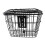 Heavy Duty Metal Cycle Basket with Cover 1