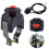 Universal Motorcycle Kill Switch Push Button Horn Starter Dirt Bike ATV UTV Red~ 1