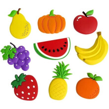 Magnetic Magnets - Unspecified - 9pcs - Multicolored - Rubber - Child Safe