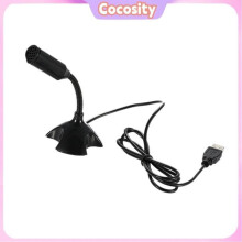 Cocosity microphone USB USB Desktop Microphone 360 Adjustable Microphone Support Voice Chatting sound video