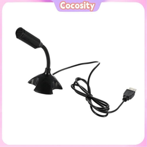 Cocosity microphone USB USB Desktop Microphone 360 Adjustable Microphone Support Voice Chatting sound video