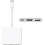 Digital AV Multiport Adapter - OUTAD - USB-C - White - 12x8x1cm - USB Compatible 1