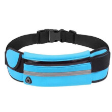 Smartphone armband, multifunctional sports phone belt bag for men and women, universal case - Blue [A81816]